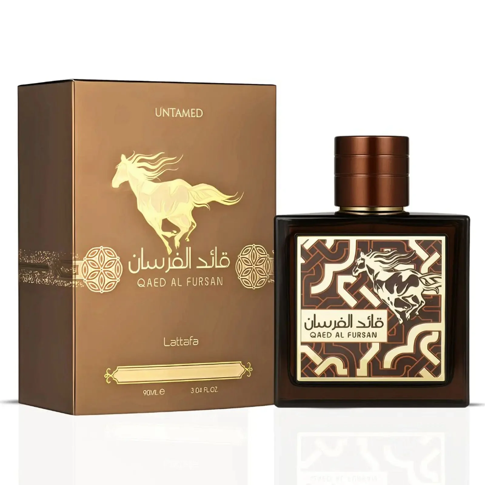 Qaed Al Fursan Untamed Lattafa Perfumes