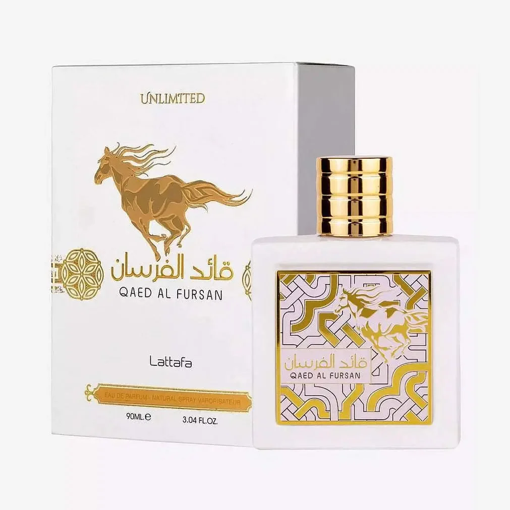 PERFUME ARABE QAED AL FURSAN UNLIMITED 90ML (BRANCO) - miniatura 3
