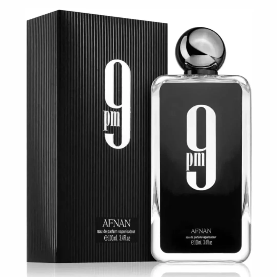 AFNAN 9PM BLACK 100ML - imagem 1