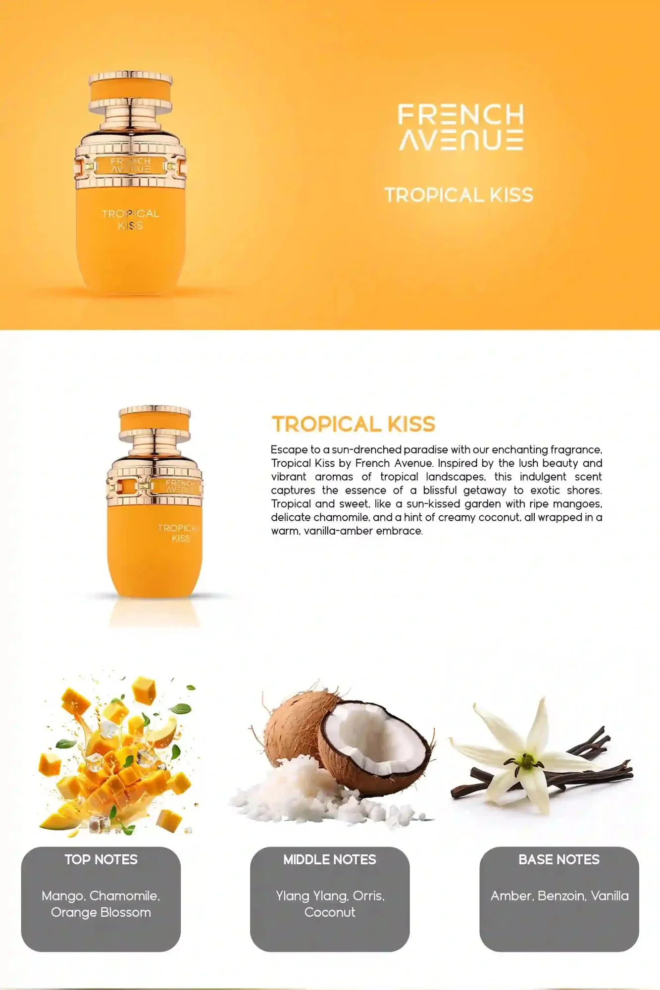 FRENCH AVENUE TROPICAL KISS 80ML - miniatura 4
