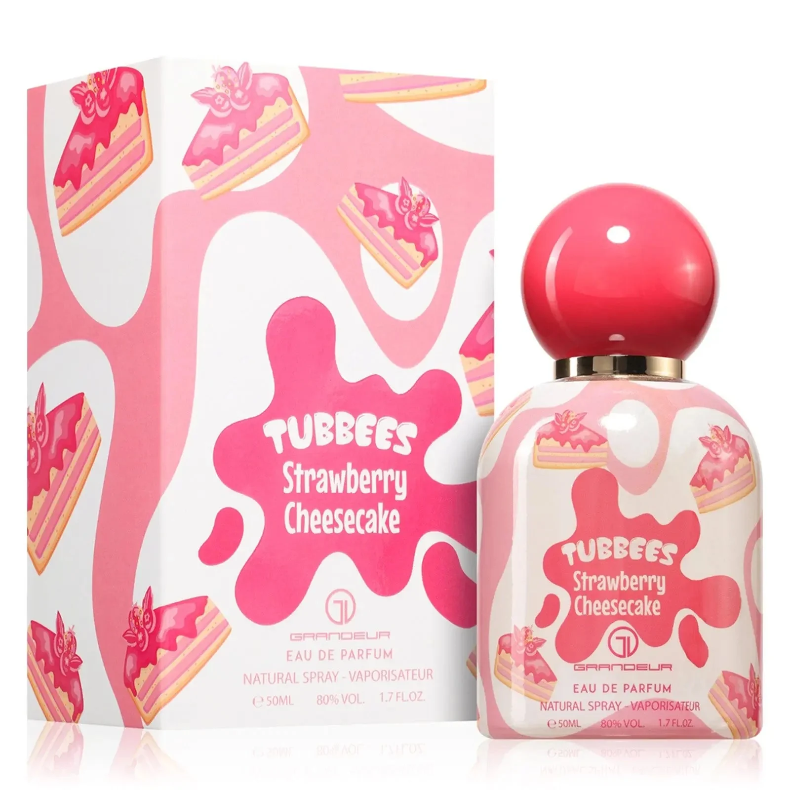 GRANDEUR TUBBEES STRAWBERRY CHEESECAKE 50ML - imagem 1