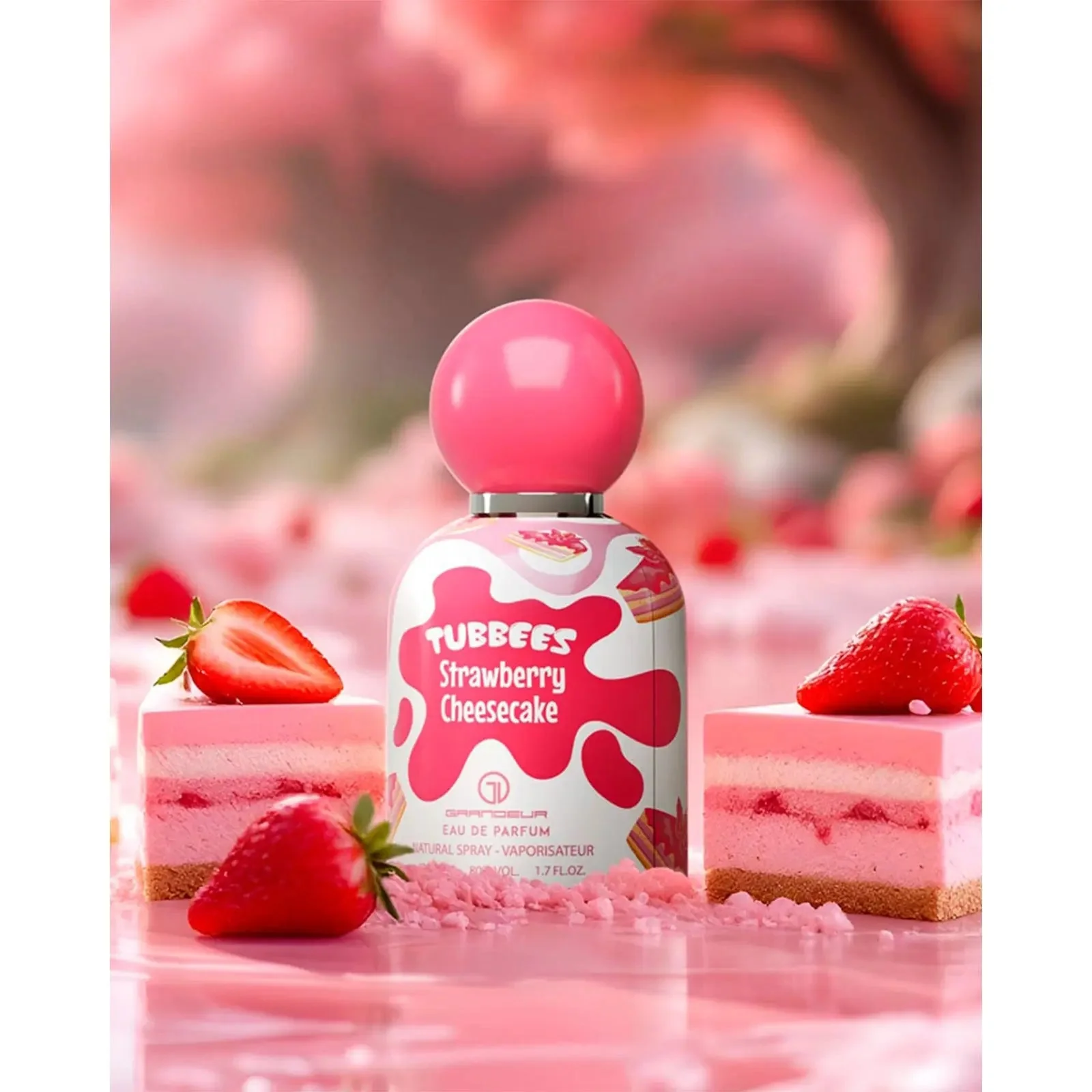 GRANDEUR TUBBEES STRAWBERRY CHEESECAKE 50ML - miniatura 2
