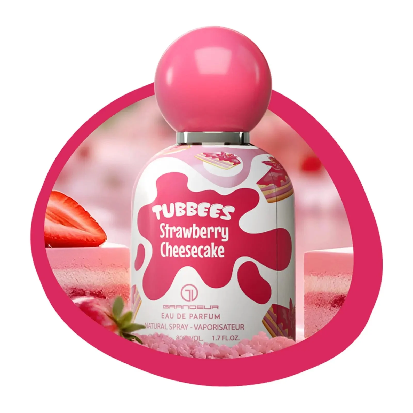 GRANDEUR TUBBEES STRAWBERRY CHEESECAKE 50ML - miniatura 3