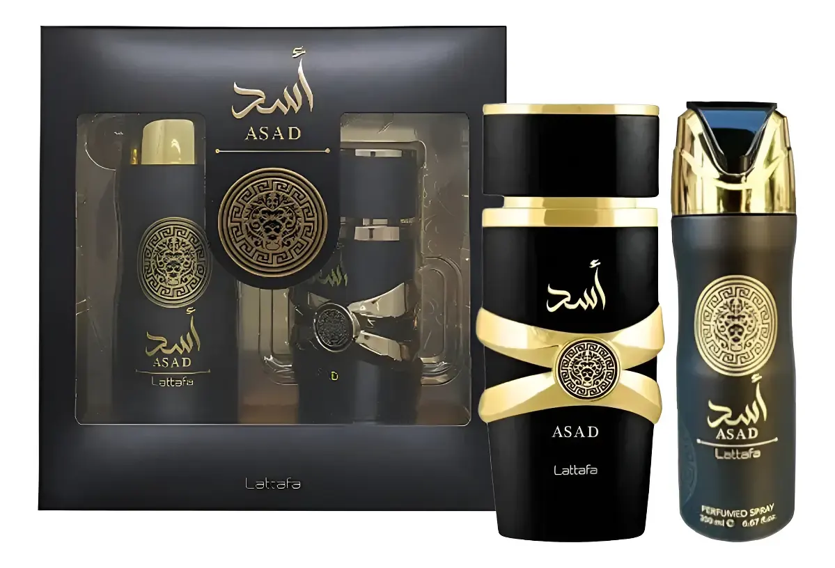 KIT ASAD BLACK 100ML DEO 250ML