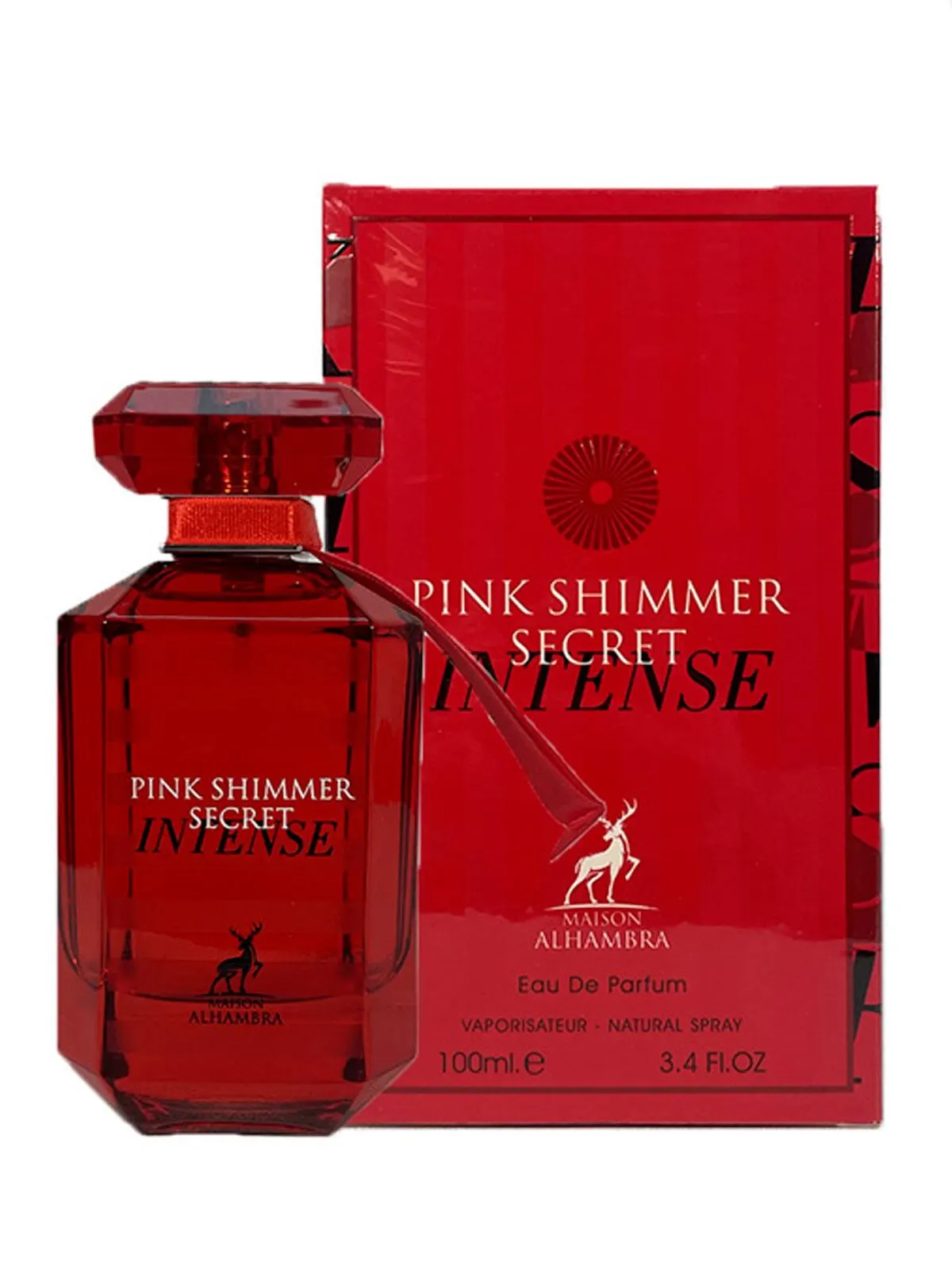 MAISON ALHAMBRA PINK SHIMMER SECRET INTENSE 100ML - miniatura 2