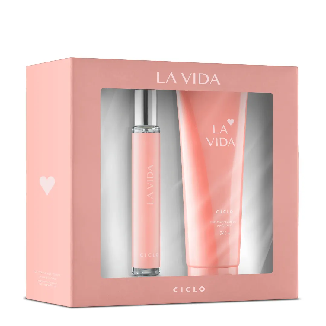 ESTOJO CICLO LA VIDA (HIDRATANTE 240ML+COLONIA 30ML)
