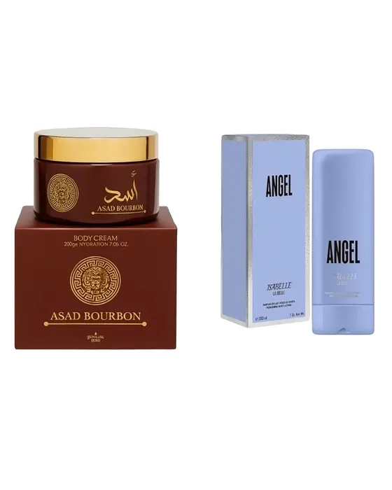 Combo Pasta Asad Bourbon Extra Concentrada Isabelle La Belle - 200g + Angel Isabelle Hidratante - 200ml - Masculino - miniatura 2