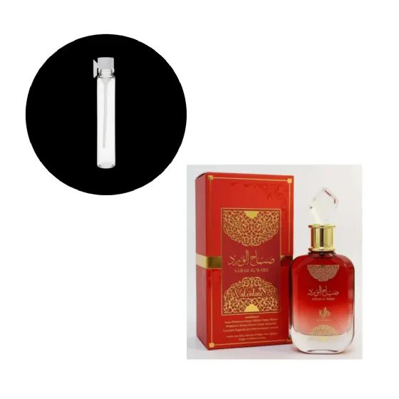 AMOSTRA 	 AL WATANIAH SABAH AL WARD VALENTINE EDP 1ML - imagem 1