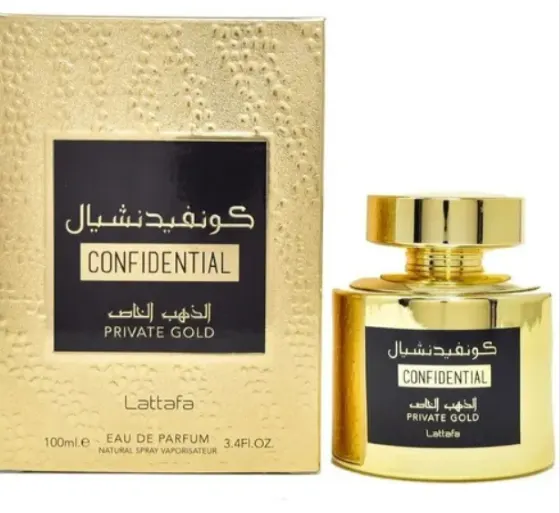 Confidential Private Gold Lattafa Perfumes - miniatura 2