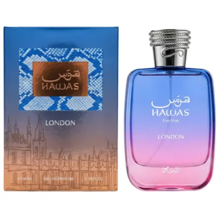 PERFUME RASASI HAWAS LONDON 100ML - miniatura 2
