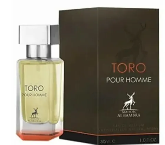 MINIATURA MAISON ALHAMBRA TORO POUR HOMME 30ML - miniatura 2