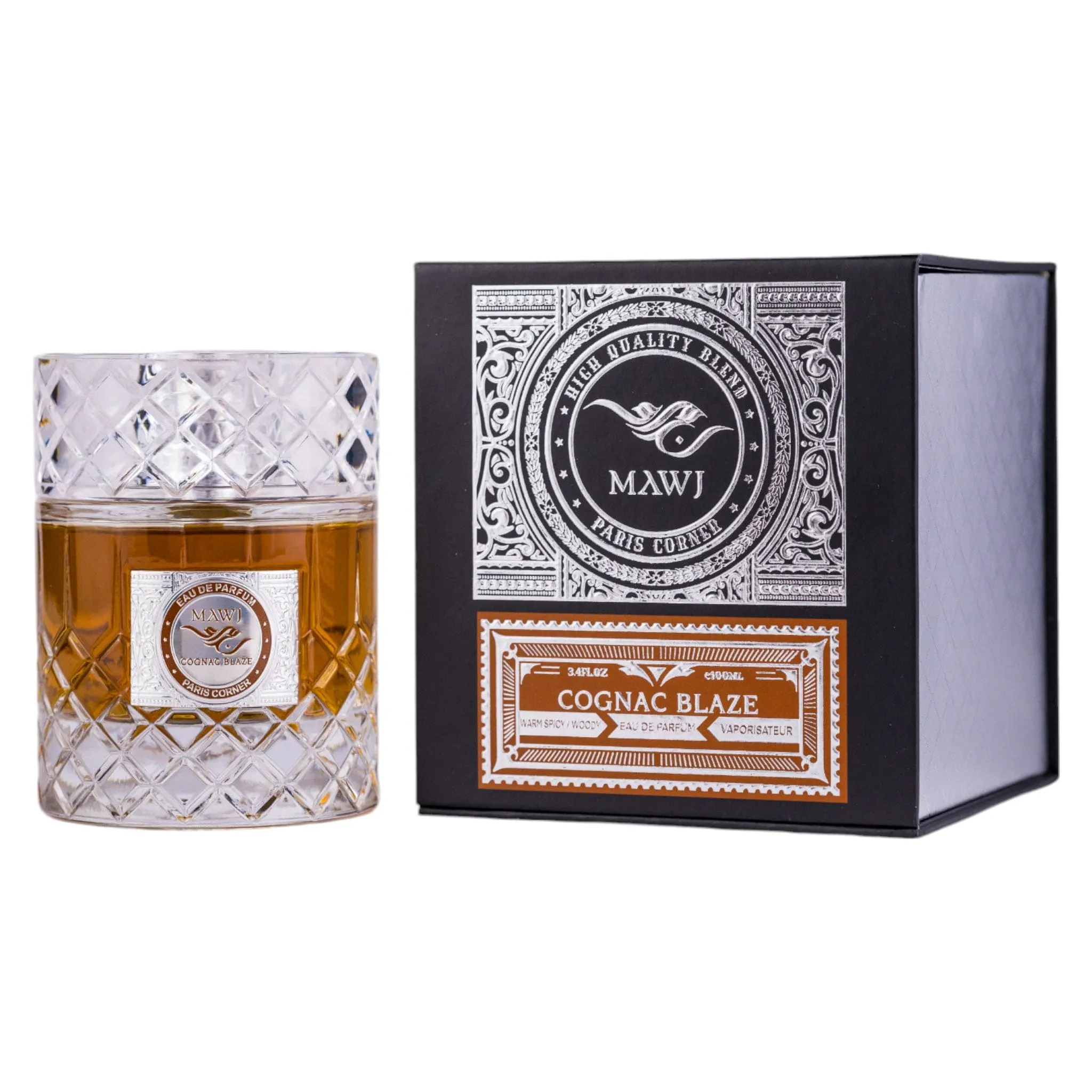 PARIS CORNER MAWJ COGNAC BLAZE 100 ML - miniatura 2