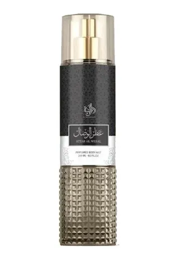 AL WATANIAH PERFUMED BODY MIST ATTAR AL WESAL 250ML - imagem 1