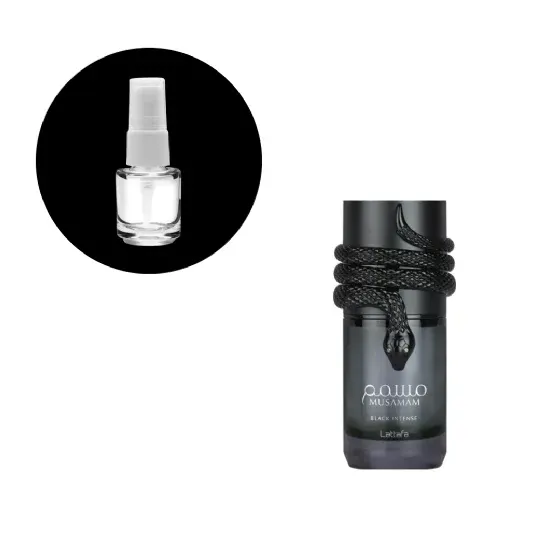 DECANTE LATTAFA MUSAMAM BLACK INTENSE 5ML