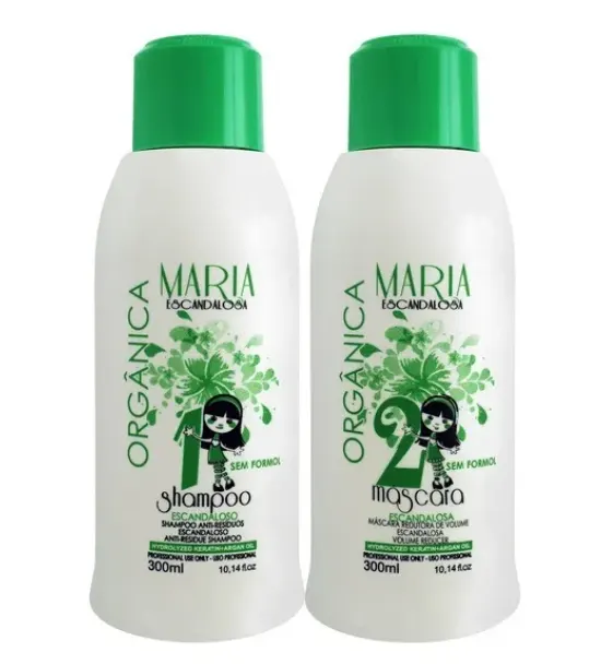 Kit Progressiva Maria Escandalosa Orgânica Sem Formol - 1L - imagem 1