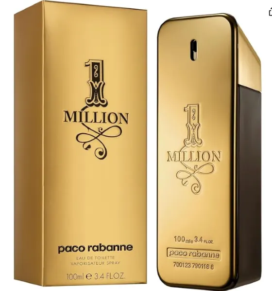 PERFUME ORIGINAL PACO RABANNE ONE MILLION EDT 100ML - imagem 1