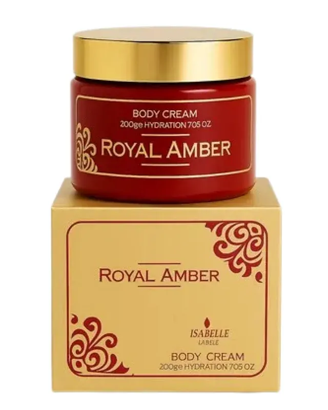 HIDRATANTE ISABELLE LA BELLE EM PASTA ROYAL AMBER 200G