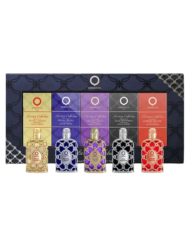 KIT 5 MINIATURAS ORIENTICA  7,5 ML