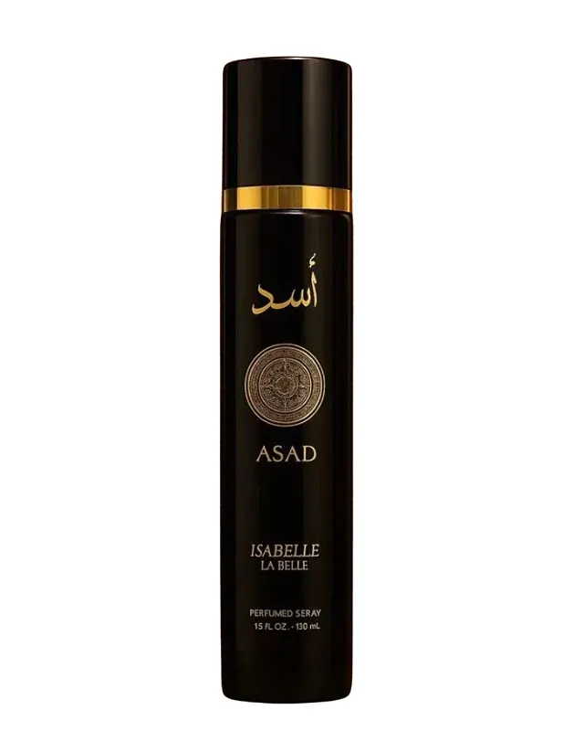 PERFUME SPRAY ISABELLE LA BELLE ASAD BLACK 300ML