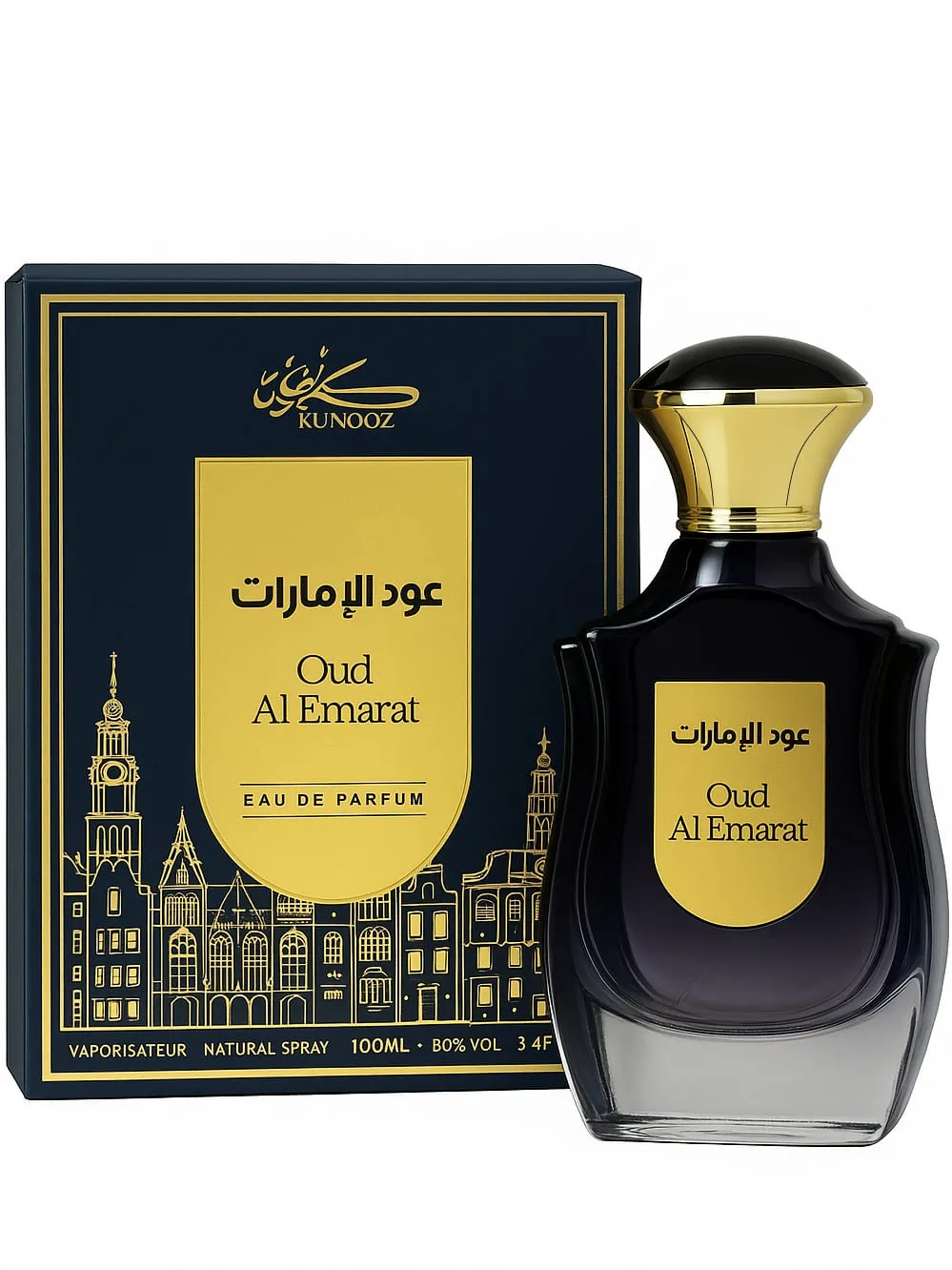 MAMLAKAT AL OUD  KUNOOZ LUX 100ML - imagem 1