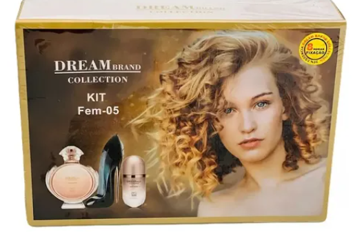 Kit Feminino 05 Dream Brand 03 Miniaturas (087,126,034)