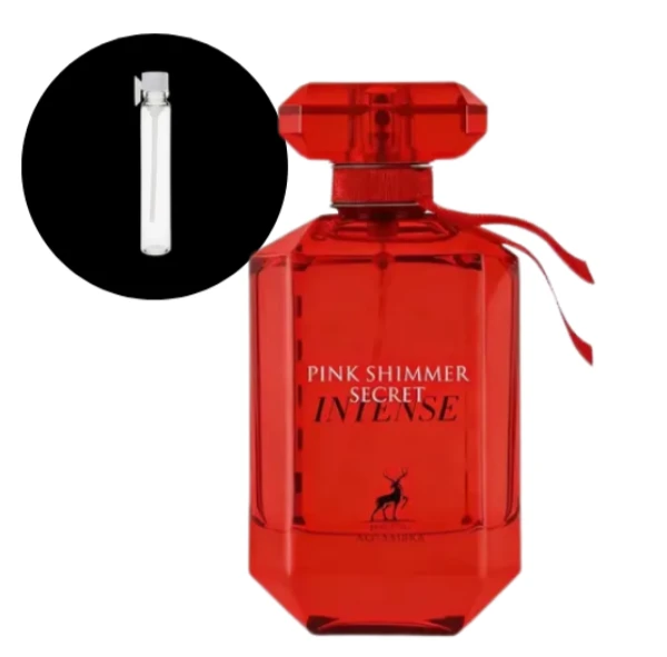 AMOSTRA MAISON ALHAMBRA PINK SHIMMER SECRET INTENSE 1ML - imagem 1