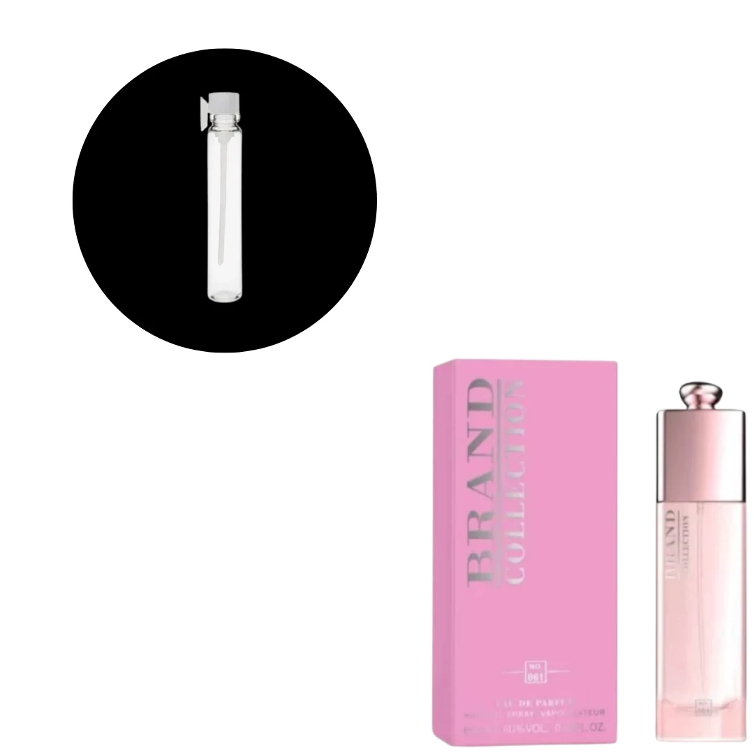 Amostra Brand Collection 061 Dior Addict Fem 1ml