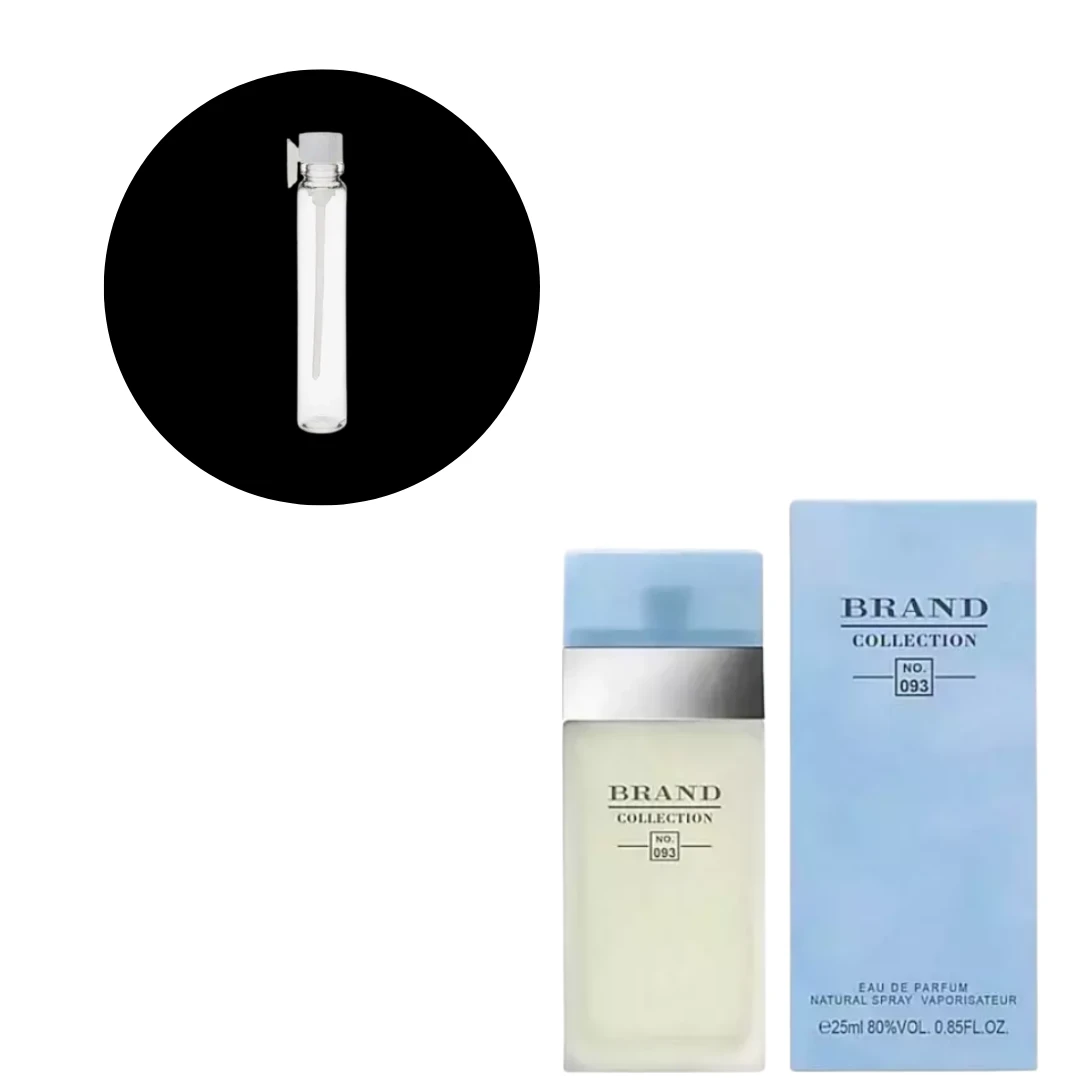 AMOSTRA BRAND COLLECTION 093 LIGHT BLUE FEM 1ML - imagem 1