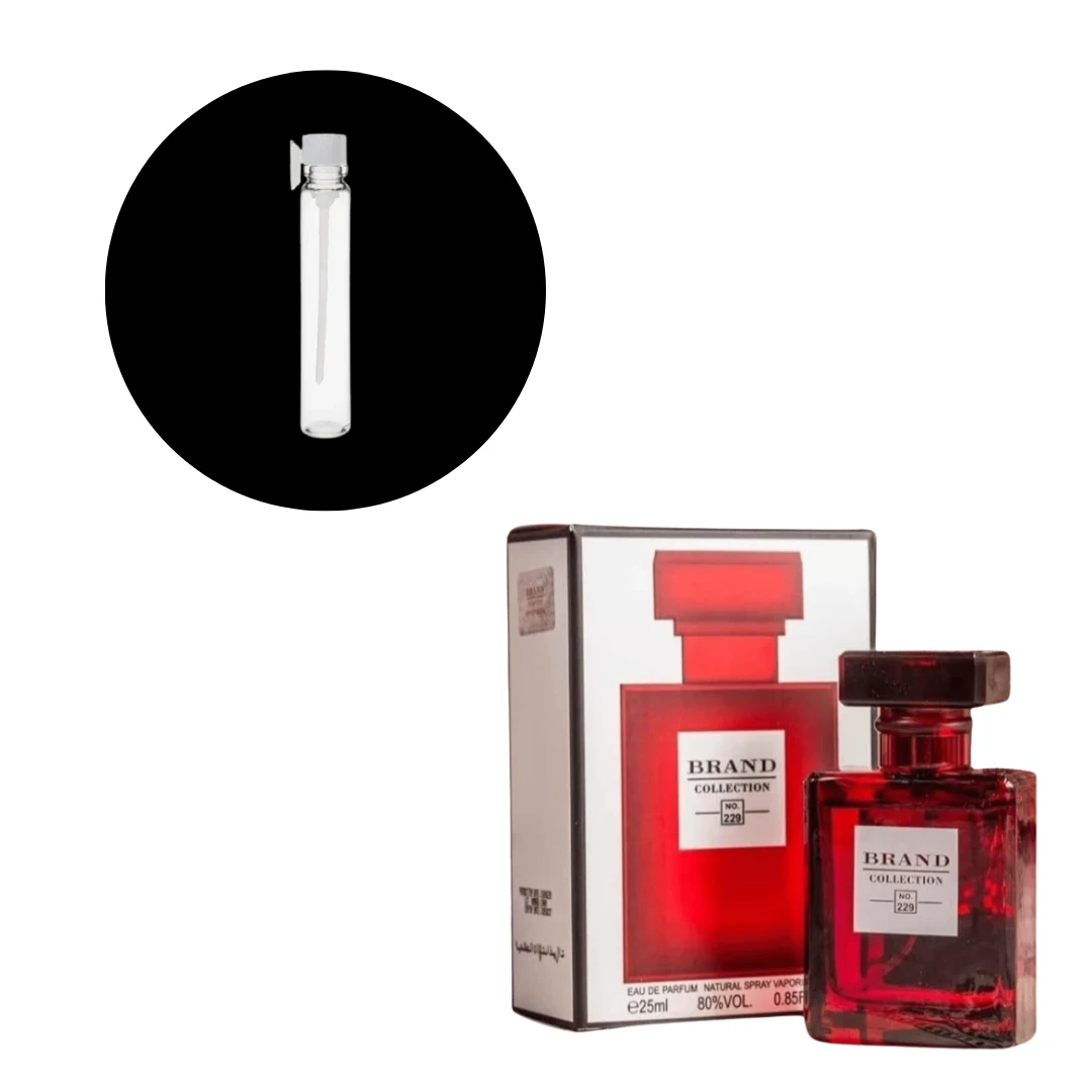 AMOSTRA Chanel N5 red 1ML