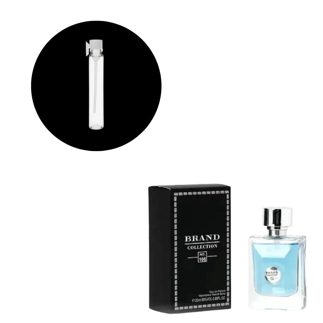 AMOSTRA BRAND COLLECTION 106 VERSACE POUR HOMME 1ml