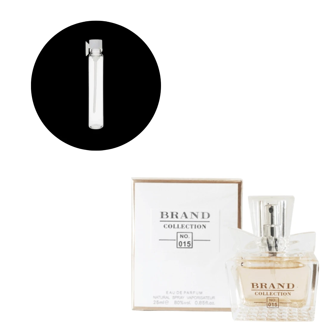 Amostra Brand Collection 015 Miss Dior Fem 1ml