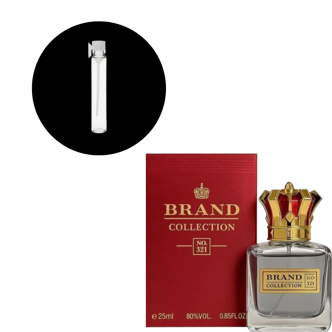 Amostra Brand Collection 321 Scandal Men 1ml
