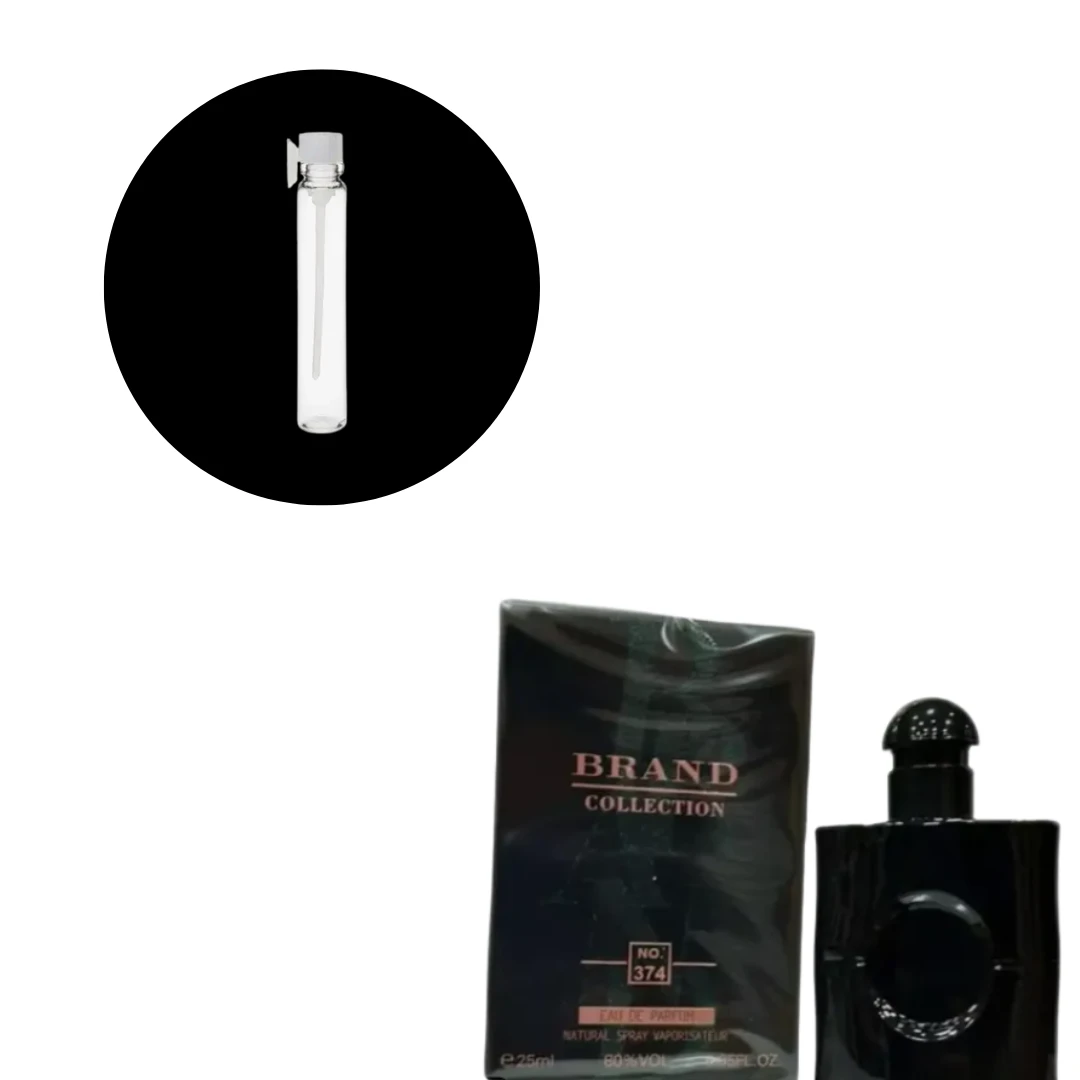 Amostra Brand Collection 374 Ysl Black Opium 1ml