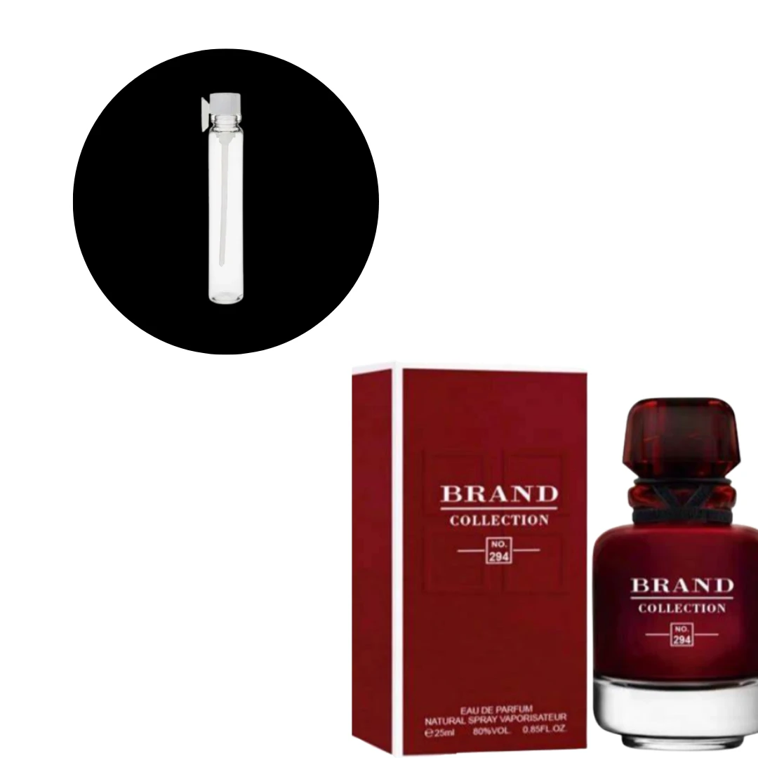 AMOSTRA  BRAND COLLECTION 294 ROUGE GIVENCHY L`INTERDIT FEM 1ML