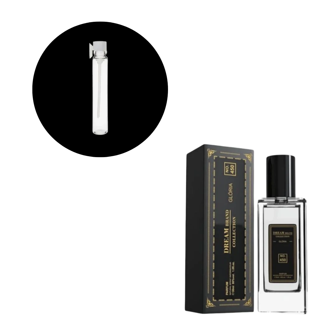 Amostra Dream Brand Collection 450 Lattafa Bade'E Oud Glory 1ml