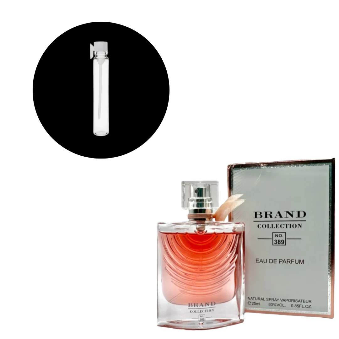 Amostra Brand Collection 389 La Vie Est La Belle Iris Absolu Fem 1ml
