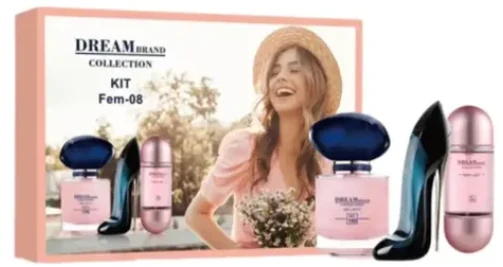 KIT FEMININO 08 DREAM BRAND 03 MINIATURAS ( MY WAY, GOOD GIRL, 212 SEXY) - imagem 1