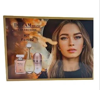 KIT FEMININO 02 DREAM BRAND COLLECTION 03 MINIATURAS (021,007,034) - imagem 1
