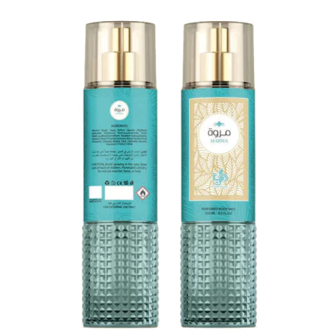 AL WATANIAH PERFUMED BODY MIST MARWA 250ML - imagem 1