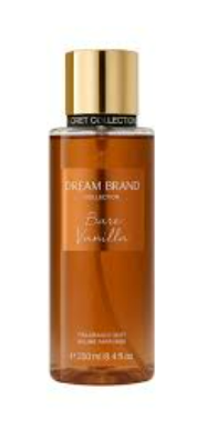BODY SPLASH DREAM BRAND BARE VANILLA 250ML - imagem 1