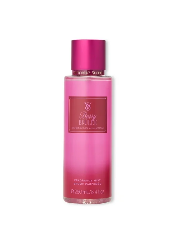 BODY SPLASH VICTORIA'S SECRET BERRY BRULLE SHAVED CHOCOLATE E JASMINE PETALS 250ML - imagem 1