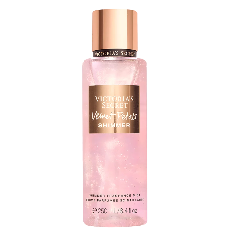 BODY SPLASH VICTORIA'S SECRET VELVET PETALS SHIMMER 250ML - imagem 1