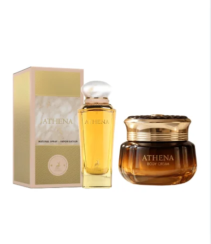 COMBO MAISON ALHAMBRA ATHENA 100ML + MAISON ALHAMBRA BODY CREAM ATHENA 110G