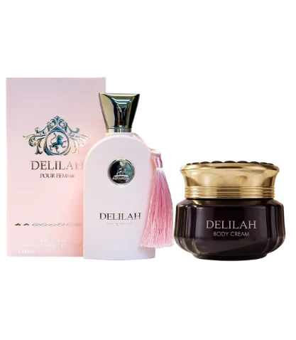 COMBO MAISON ALHAMBRA DELILAH 100ML + MAISON ALHAMBRA BODY CREAM DELILAH 110G