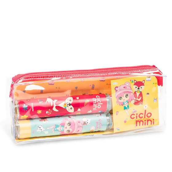 Estojo Ciclo Mini Colonia Raposete + Zoe