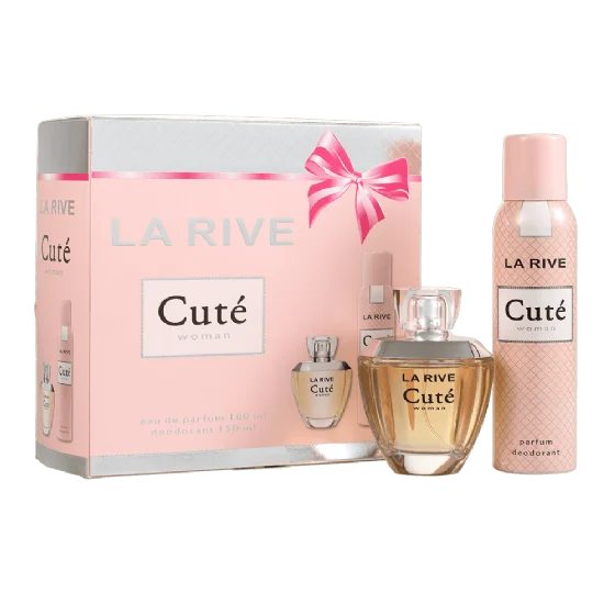 KIT LA RIVE CUTE FEM EDP + DESODORANTE CORPORAL 150ML - imagem 1