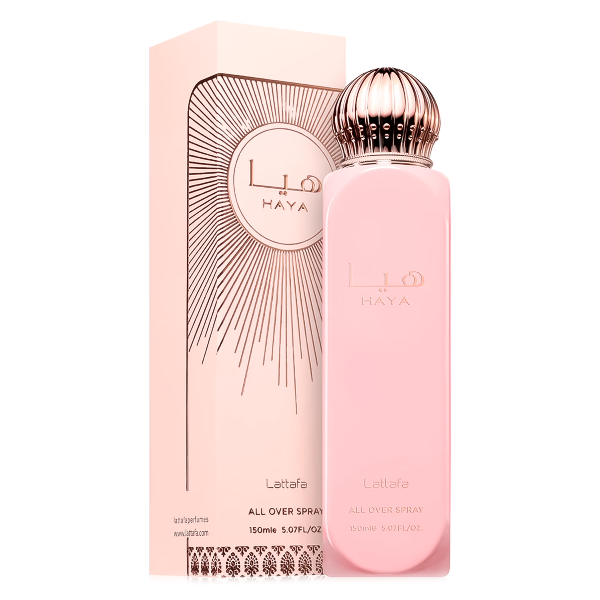 LATTAFA PERFUME PRA CABELO E CORPO HAYA 150ML - imagem 1