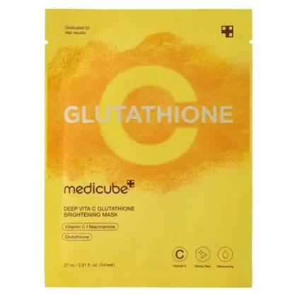 MEDICUBE DEEP VITA C GLUTATHIONE BRIGHTENING MASK 27ML