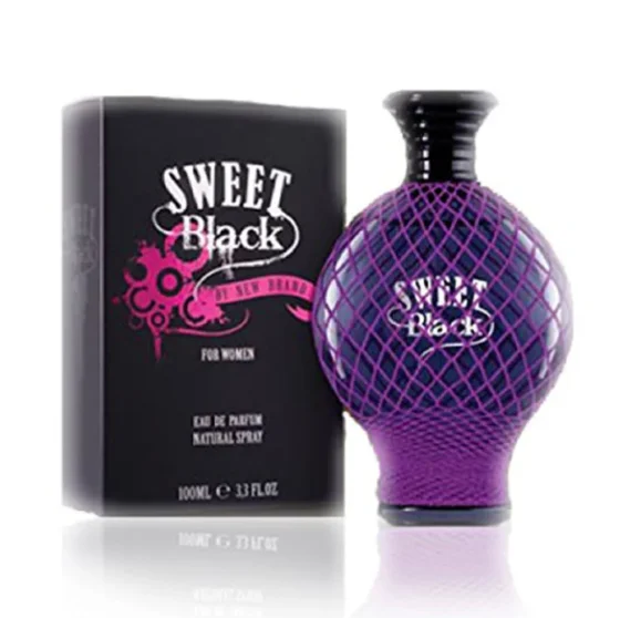 NEW BRAND SWEET BLACK FOR WOMEN 100ML - imagem 1