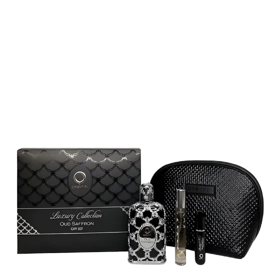 ORIENTICA OUD SAFFRON 80ML+ MINIATURA 7,5ml + ATOMIZER+ NECESSAIRE